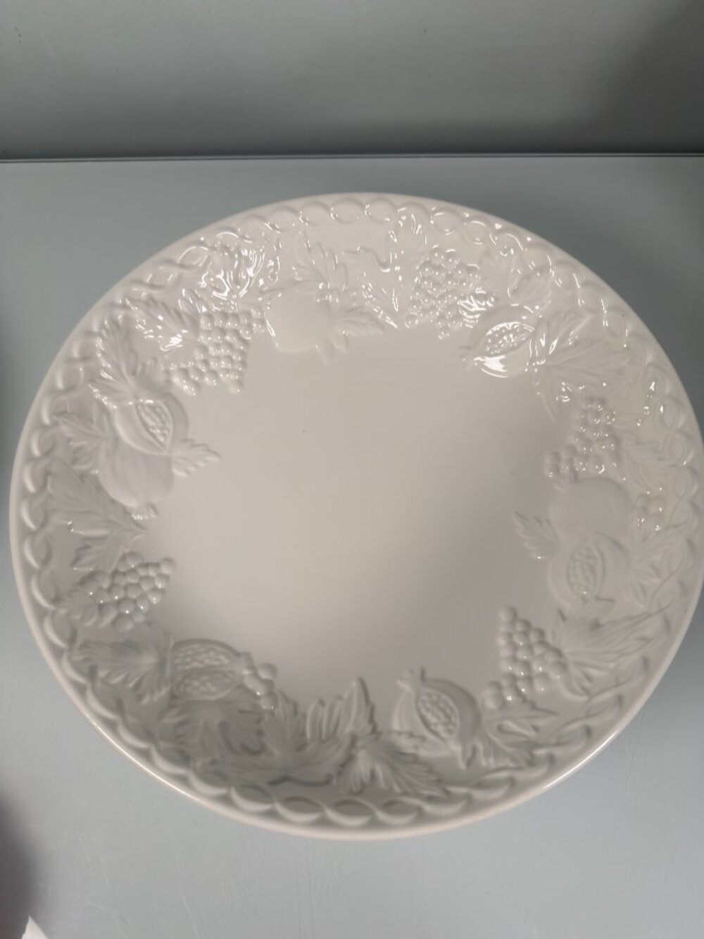 Pomegranate Fruit by Williams Sonoma VEGETABLE SERVING BOWL 12" MADE IN ITALY